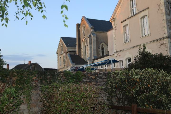Logis Le Port Saint Aubin Hotel Morannes sur Sarthe-Daumeray Buitenkant foto
