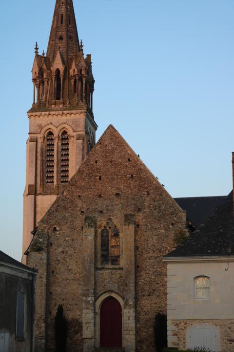 Logis Le Port Saint Aubin Hotel Morannes sur Sarthe-Daumeray Buitenkant foto